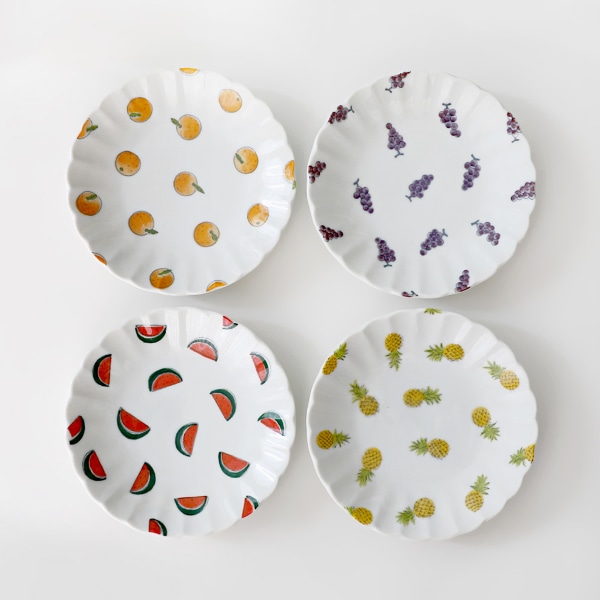 프르츠 프릴 과일 접시 15cm