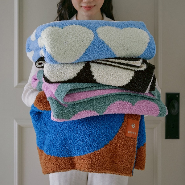 [BWTZ] 몽글몽글 니트 블랭킷 (중 싱글)