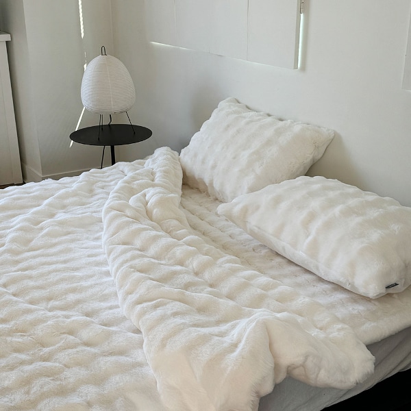 윈터 버블 극세사 차렵이불세트