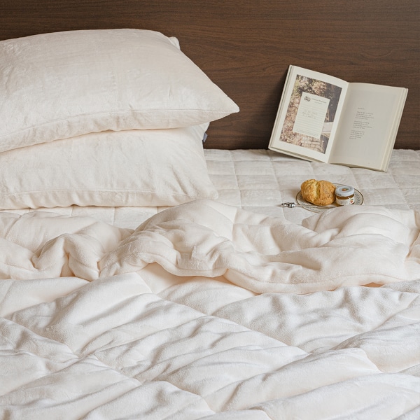 소울메이트 장모 극세사 겨울 차렵이불 SS/Q/K