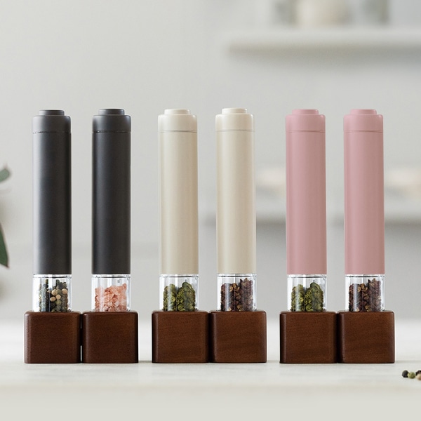 레꼴뜨 전동 쏠트&페퍼 그라인더 세트